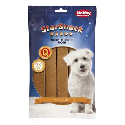 Dog treats Nobby Pet StarSnack Strips Chicken 200 g