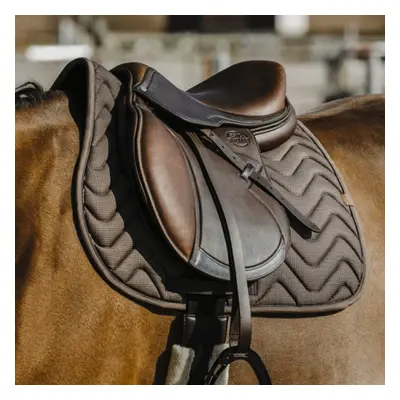 Saddle pad for horses Equithème Tweedytan