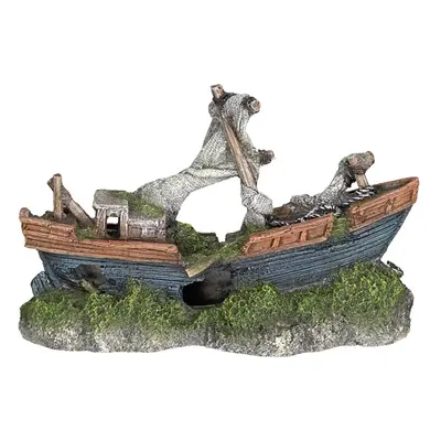 Boat aquarium decoration Nobby Pet