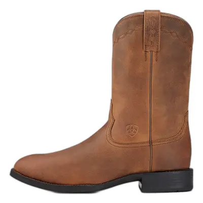 Leather western boots Ariat Heritage Roper