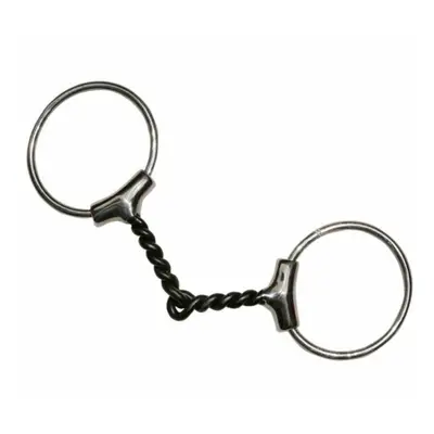 2 ring snaffle bit for stainless steel horse, fine boresTattini torsad‚s