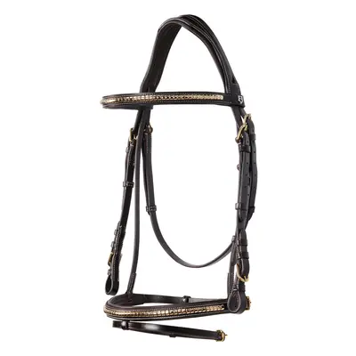 Anatomical horse riding bridles for English leather with clincher Equestro