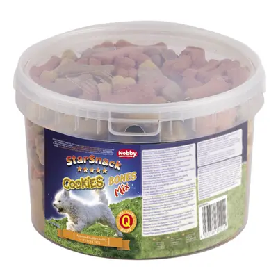 Dog treats Nobby Pet StarSnack Cookies Bones Mix 1,3 kg