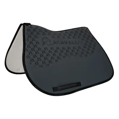 Saddle pad for horse with bamboo fiber cushioning underneath Acavallo Lycra Gel Grip