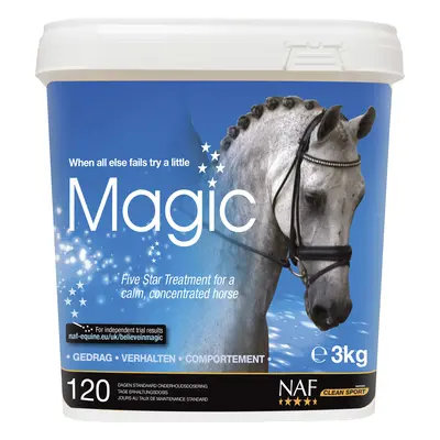 Powdered dietary supplement for horses NAF Magic