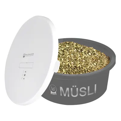 Muesli feeder for horses with lid Waldhausen