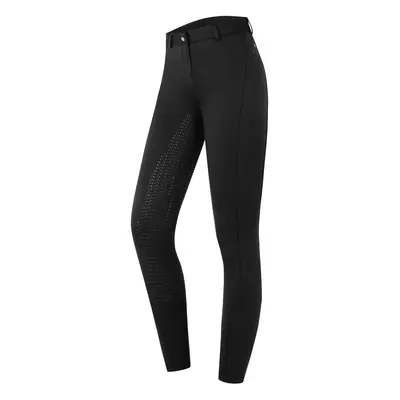 Girls' full grip riding trousers ELT Essential Silikon