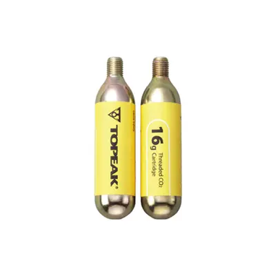 Co2 cartridges Topeak Cartridge 16g Threated 2 pieces