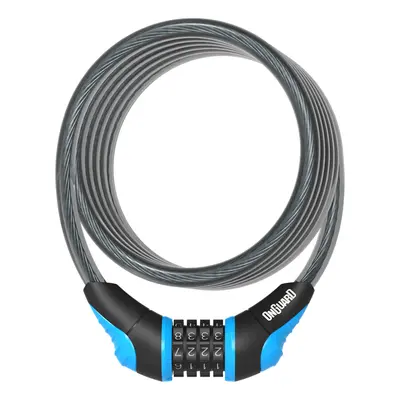 Cable lock Onguard Neon Coil Combo-180cmx12mm