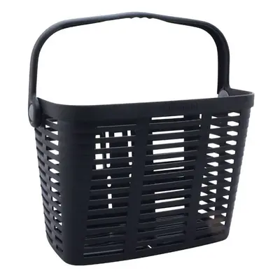 Front plastic bicycle basket with 60mm handle and clip system max weight 5 kgs P2R