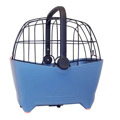 Plastic rear bike basket for dogs mik system Basil