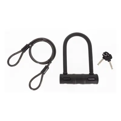 Antitheft u + cable CoolRide Ø 8 x 1m