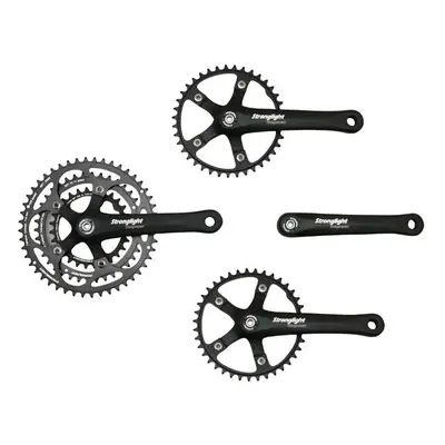 Road crankset kit front + rear Stronglight Impact Tandem 9-10V. 170 mm 48-38-28