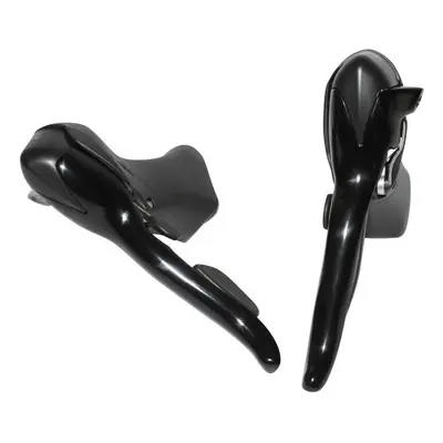 Pair of shimano-compatible double aluminum road shifters Microshift