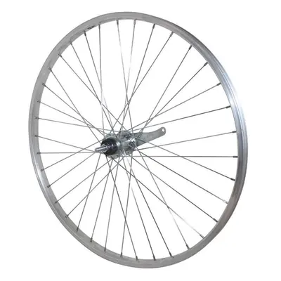 City bike rear wheel with steel hub and aluminum retropedalage Velox torpedo 1V. 26"