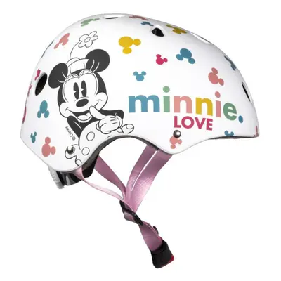 Bicycle helmet with child adjustment wheel Disney V3 Minnie 54-58