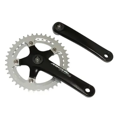 Aluminium road crankset square axle Miche 9-10V. 155 mm 42-36