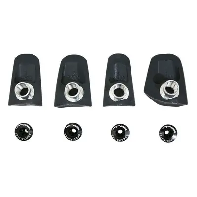 Set of 4 pedal axle spacers compatible with T.A. chainrings Ultegra r8000 x110