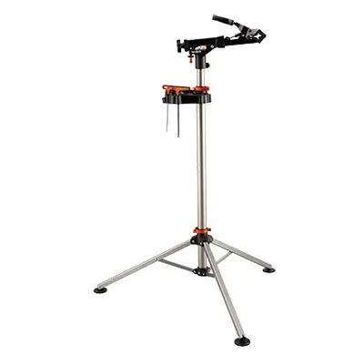 Bicycle mounting stand with jaw and 3 feet Super B