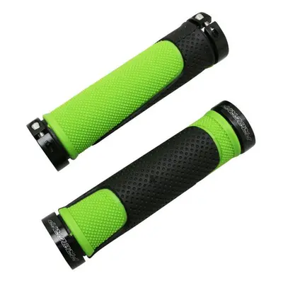 Pair of dual density mountain bike grips Progrip 997 open end lock on