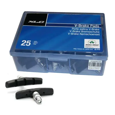 Boxes of 25 brake pads XLC BS-V01 Vbrake