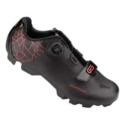 Pair of shoes with boa-velcro fastening compatible spd Ges Mountracer2