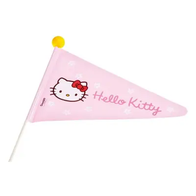 Double layer safety pennant, in several parts Bike Fashion Hello kitty