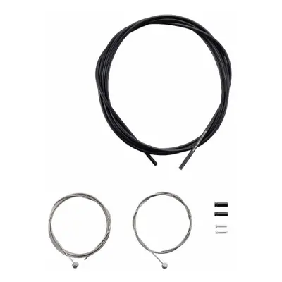 Brake cable sets with stainless steel cable ends and sheath ends Shimano