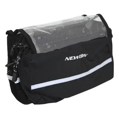 Bike handlebar bag with clip fastening 25.8-31.8 with card reader and reflective tape Newton N1 