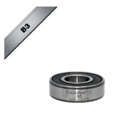 Bearing Black Bearing B3 - 6001-2RS - 12 x 28 x 8 mm