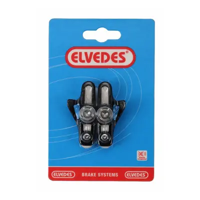 Pair of brake pads plus aluminum pad holders Elvedes Shimano