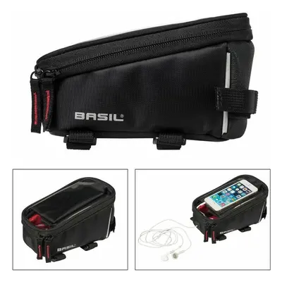 Waterproof phone frame bag with velcro Basil sport design 1L