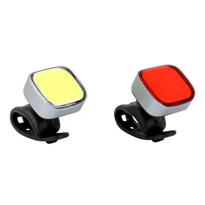 Bike light kit usb on handlebars-seatpost leds (delivered with fixings) - rechargeable usb Newto