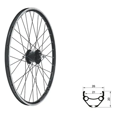 Front wheel Kellys Draft Dynamo V-Brake 26''