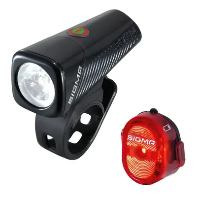 Bike light kit front and rear Sigma Buster 150 - Nugget Flash