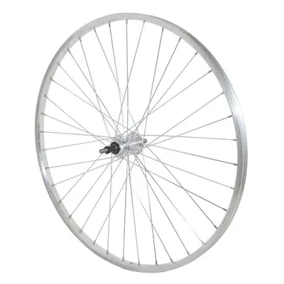 City bike rear wheel with full aluminum axle Velox RL 7-6-5V.