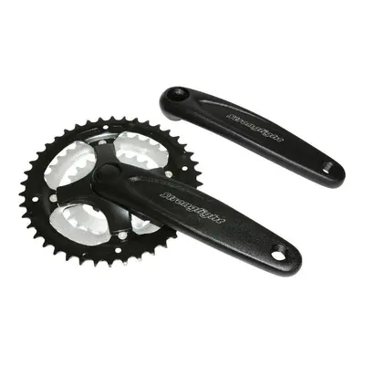 Aluminum crankset large removable chainring Stronglight Argos 8-9V. 170 mm 42-34-24 (Case 113 mm