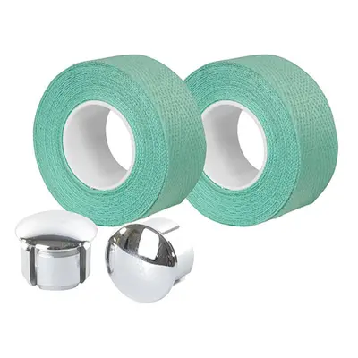 Upper cotton handlebar tape with handlebar end Velox Tressostar 90