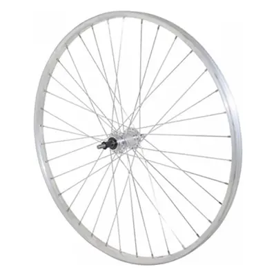 City bike rear wheel with full aluminum axle Velox RL 7-6-5V.