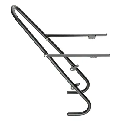 Silver luggage rack Tubus Tara Lowrider