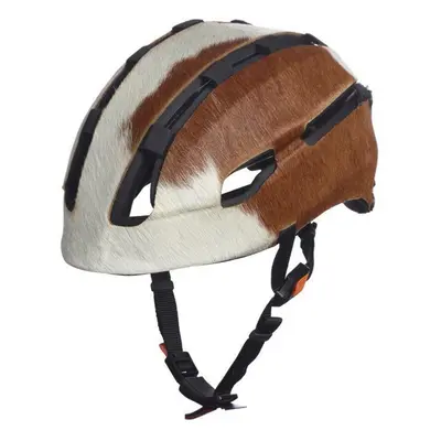 Leather bicycle helmet Hedkayse Zulu Cow