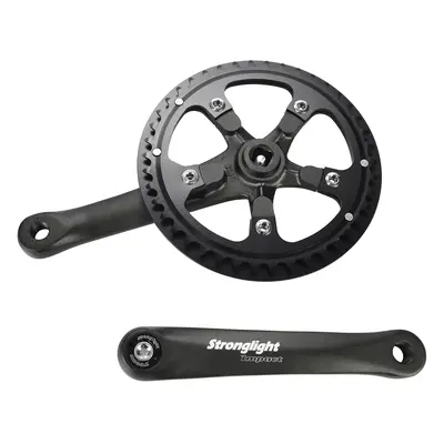 Road crankset with transmission housing with chain tensioner Stronglight Impact