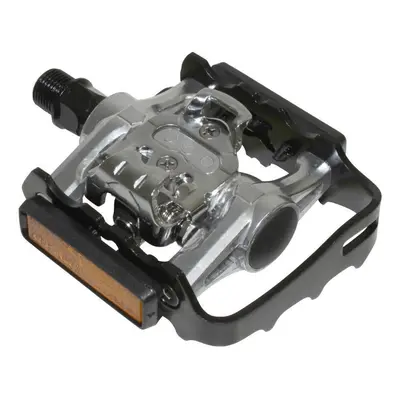 Multipurpose automatic pedals with 1 side with aluminum cleats Shimano SPD