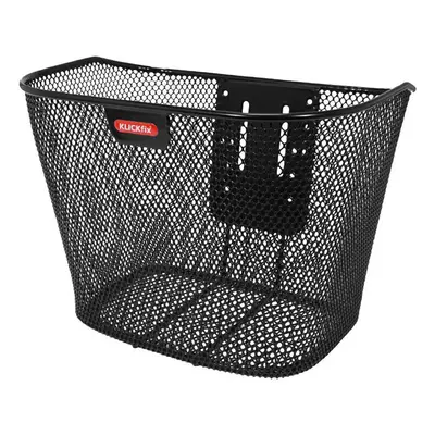 Front basket steel honeycomb with fixed plate Klickfix VEA-E-Bike