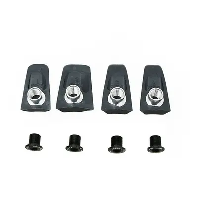 Set of 4 pedal axle spacers compatible with T.A. chainrings Ultegra 6800 x110