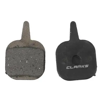 Pair of organic mechanical hydraulic brake pads Clarks Tektro Io