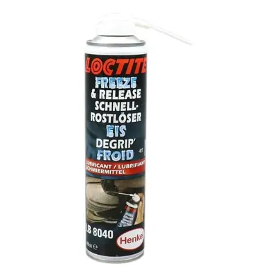 Degrippant cooler unblocks by thermal shock -43°c Loctite 8040 Aerosol