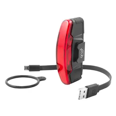 Usb rear bike light supplied with 3 functions standard, eco, flash Spanninga Arco