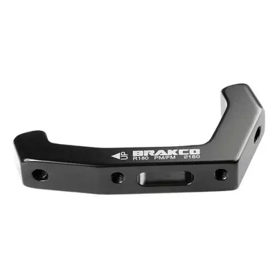 Rear disc brake adapter with caliper on frame Brakco Post-Mount Flat Mount