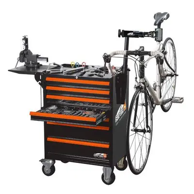 Bike stand with plastic shelf Super B Pro